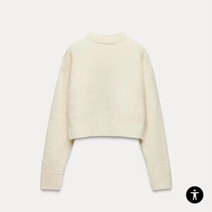Zara Soft Knit Short Sweater